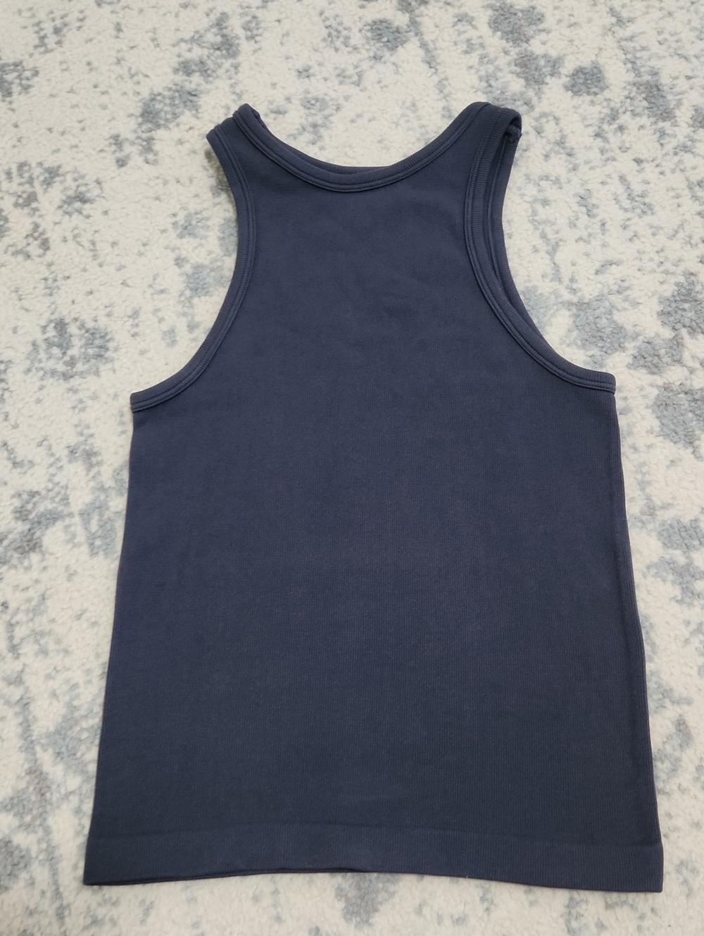 Dynamic Ribbed Navy Tank - One Size